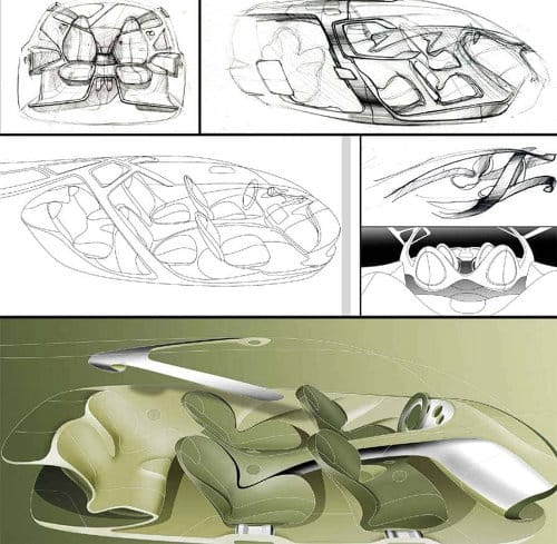 Early ideation sketch.